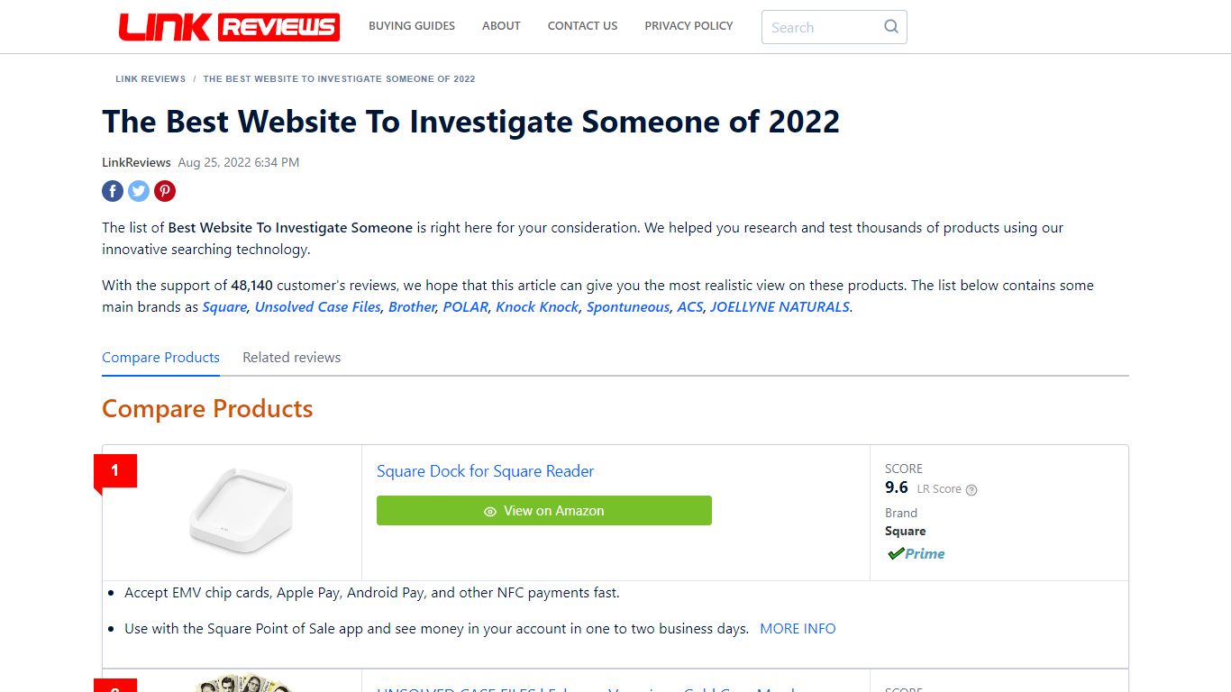 The Best Website To Investigate Someone of 2022 - Link Reviews